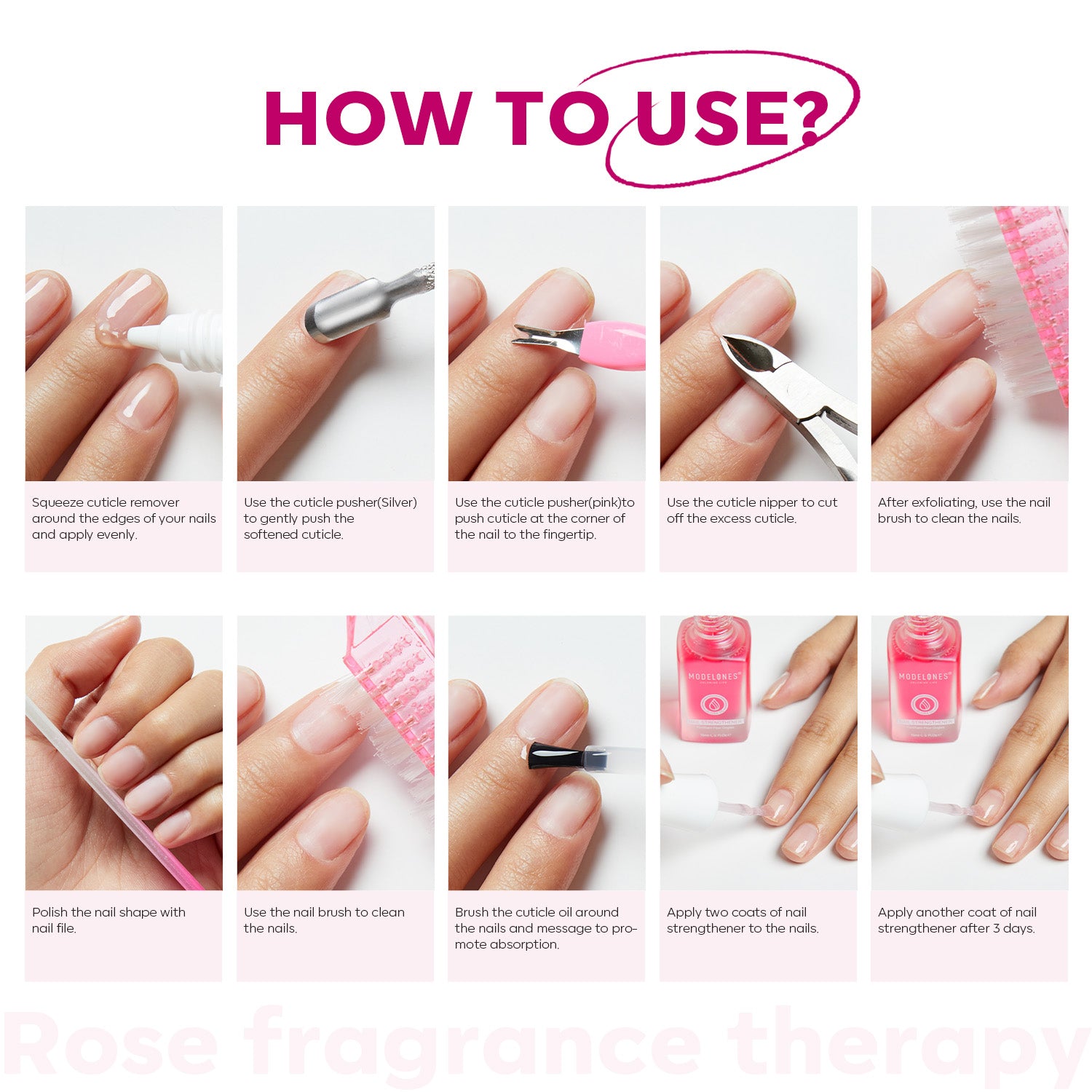 Modelones 8Pcs All-in-one Nail Care Kit【US ONLY】