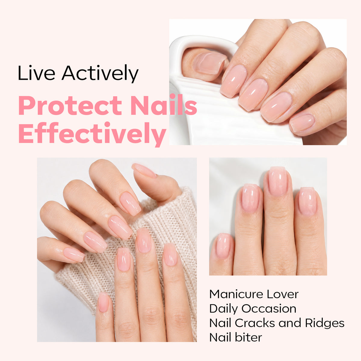 Nail Ridge Filler Strengthener Nail Care MODELONES 