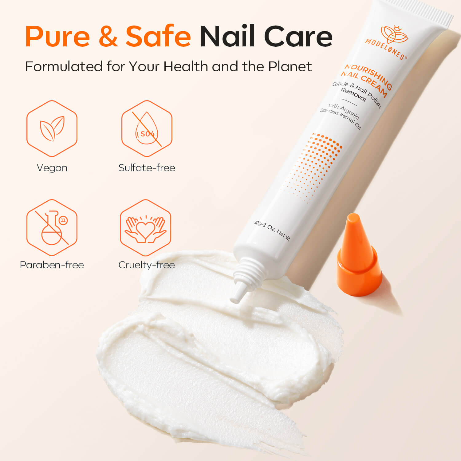 Acetone-free Nourishing Nail Cream 30g