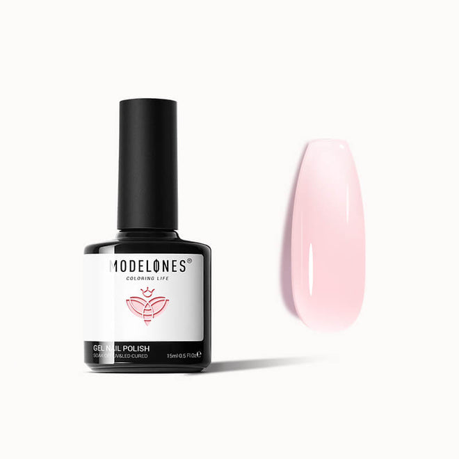 Sheer Milky Pink - Modelones Gel Nail Polish Inspire Gel 15ml