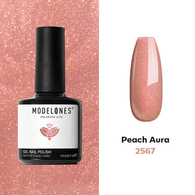 Peach Aura - Modelones Gel Nail Polish Inspire Gel 15ml