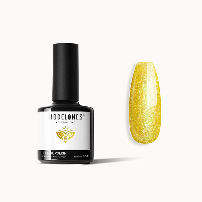 Golden Glint - Modelones Gel Nail Polish Inspire Gel 15ml