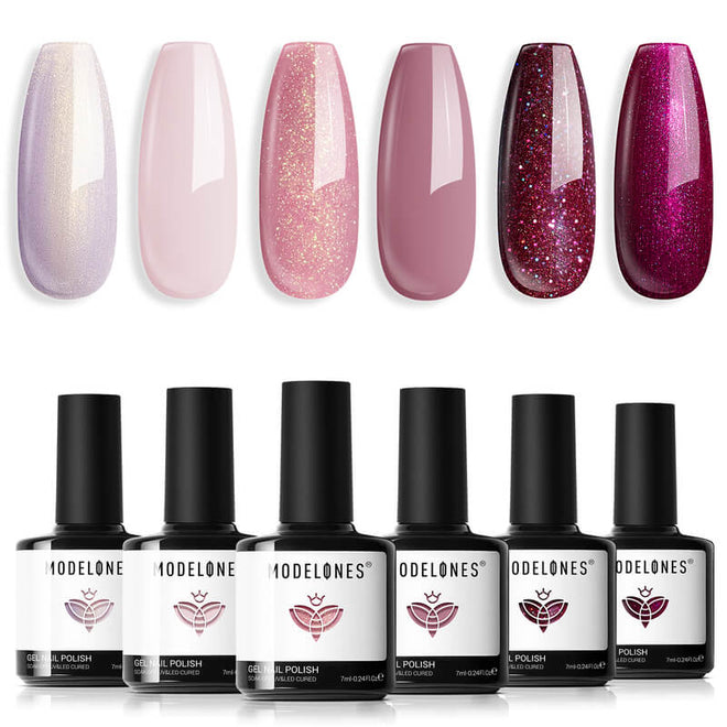 I Can See You - 6 Shades Gel Nail Polish Set 7ml