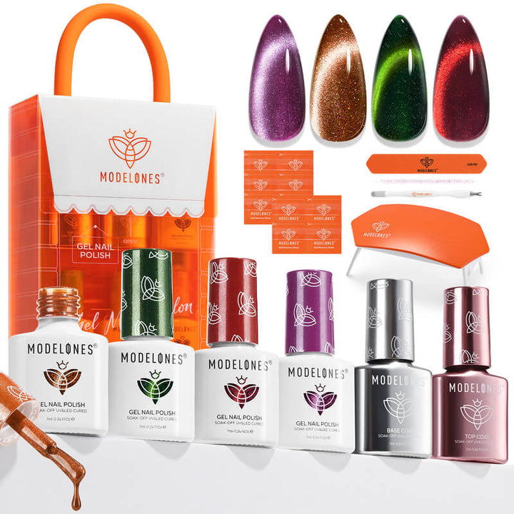 Rapture Night - Mini Salon Gel Nail Polish Kit