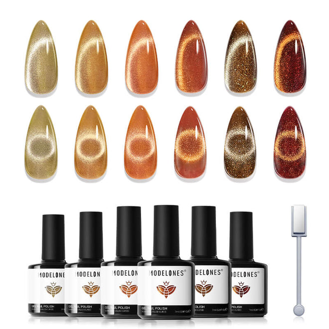 Before Sunset - 6 Shades Gel Nail Polish Set 7ml