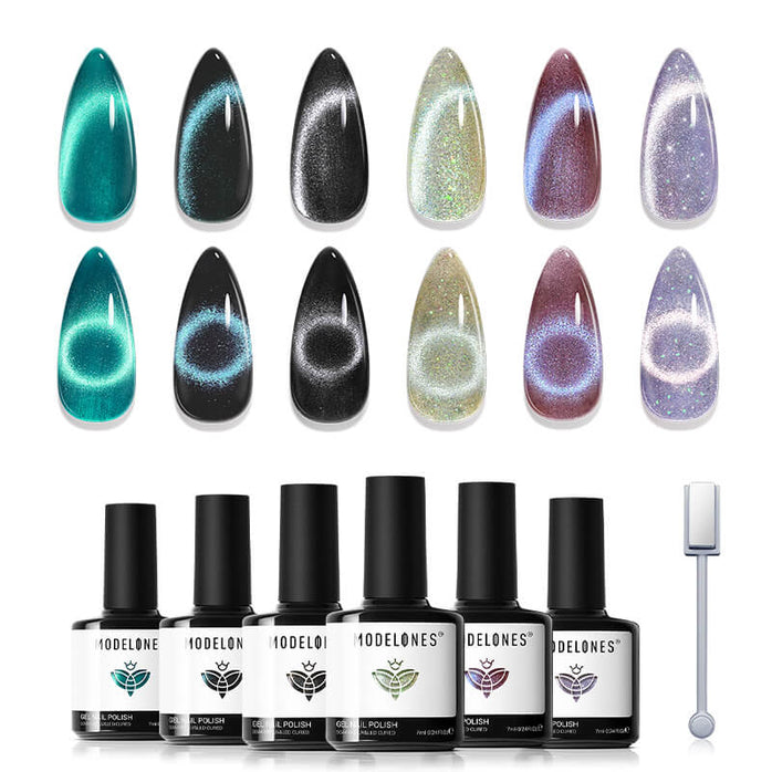 Aurora Dream - 6 Shades Gel Nail Polish Set 7ml