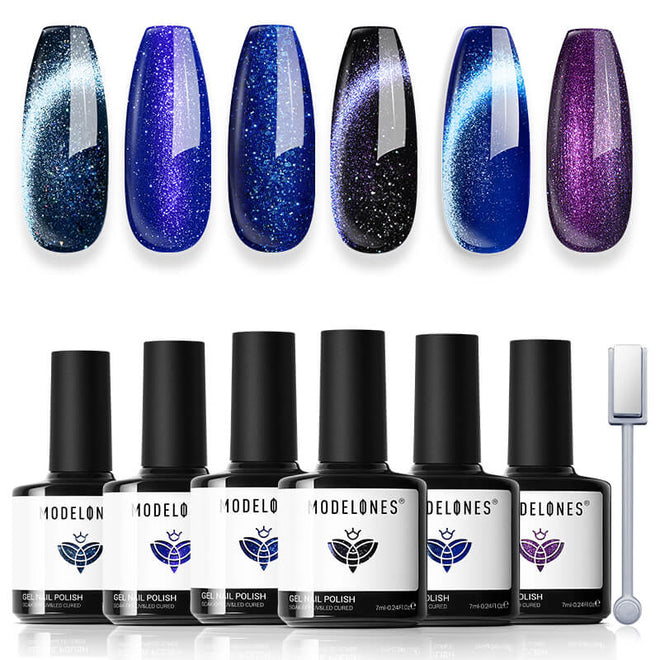 Stargazing - 6 Shades Gel Nail Polish Set 7ml