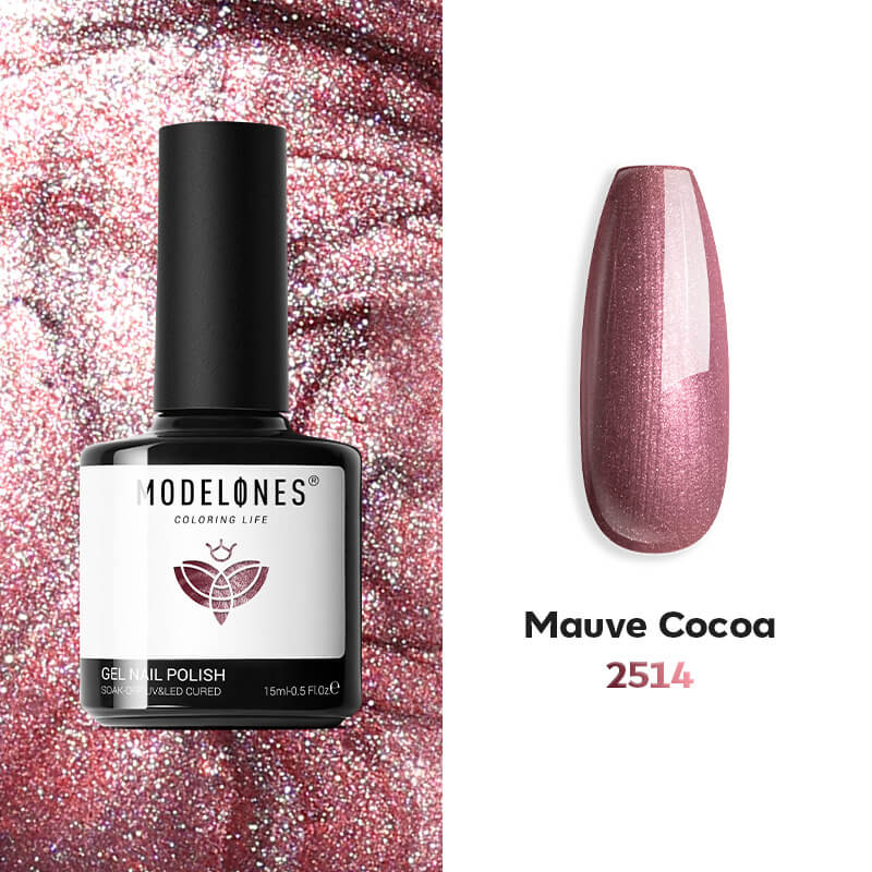 Mauve Cocoa - Modelones Gel Nail Polish Inspire Gel 15ml