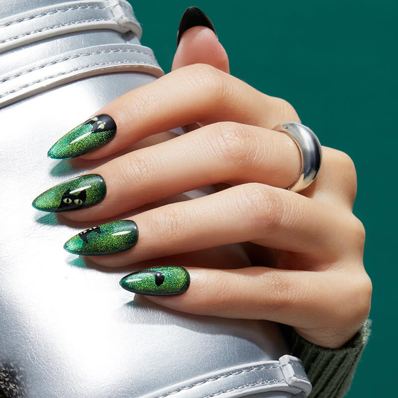 Emerald Forest Modelones Gel Nail Polish Cat Eye Gel 15ml