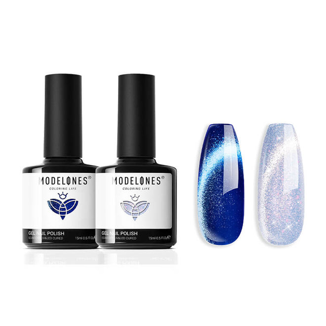 Night Song - 2 Shades Gel Nail Polish Set 15ml