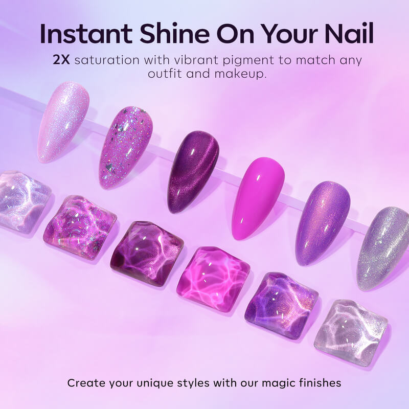 Mirrorball - 6 Shades Gel Nail Polish Set 7ml