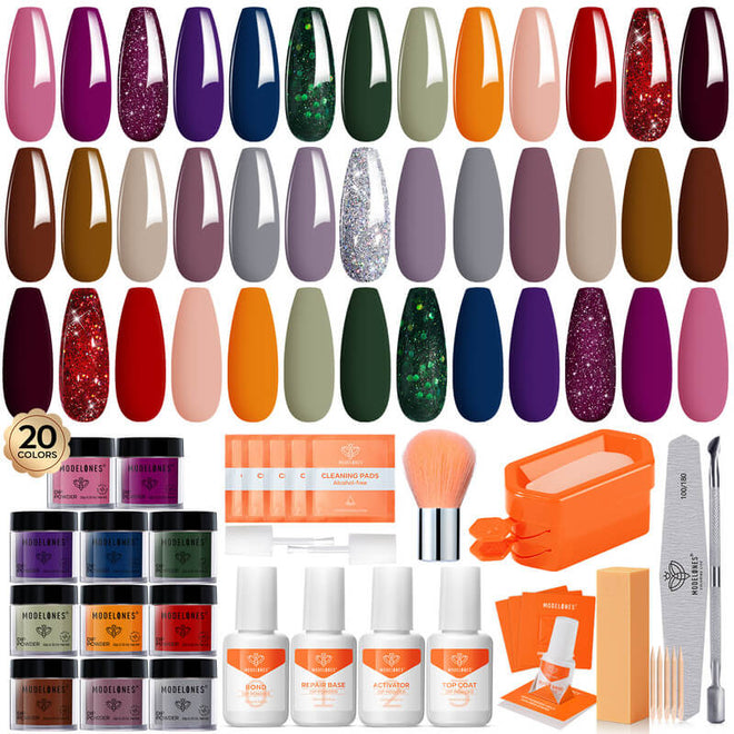 Look At Me - 46Pcs 20 Colors Dipping Powder Kit