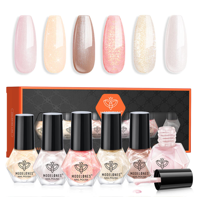 Vanilla Dream - 6 Colors Nail Polish Set 5ml Nail Polish Set MODELONES 