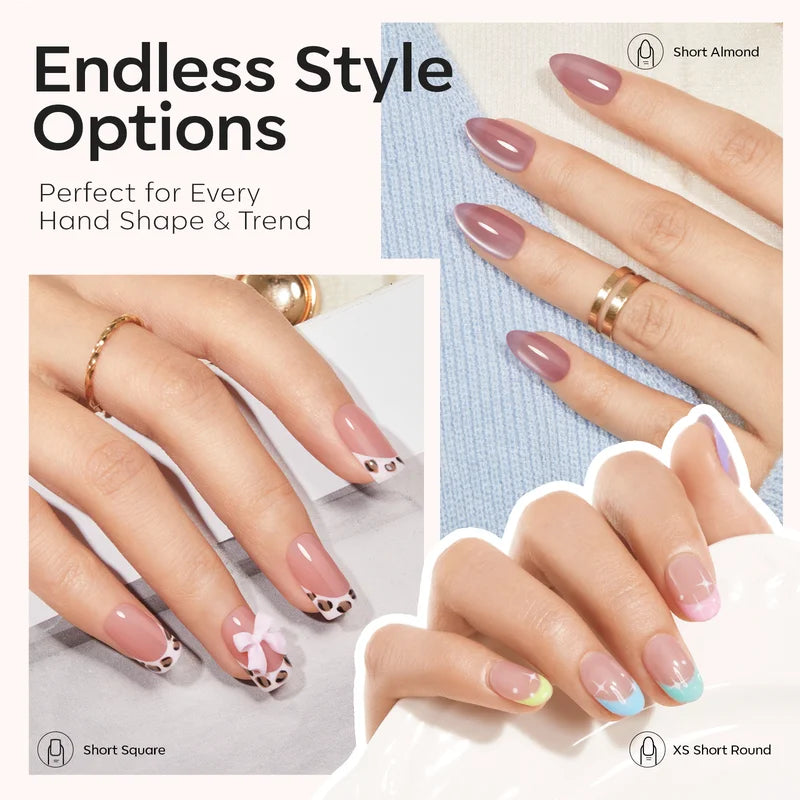 Oval&Almond&Square Soft Nail Tips