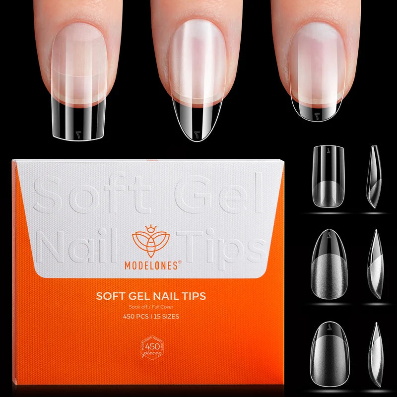 Oval&Almond&Square Soft Nail Tips