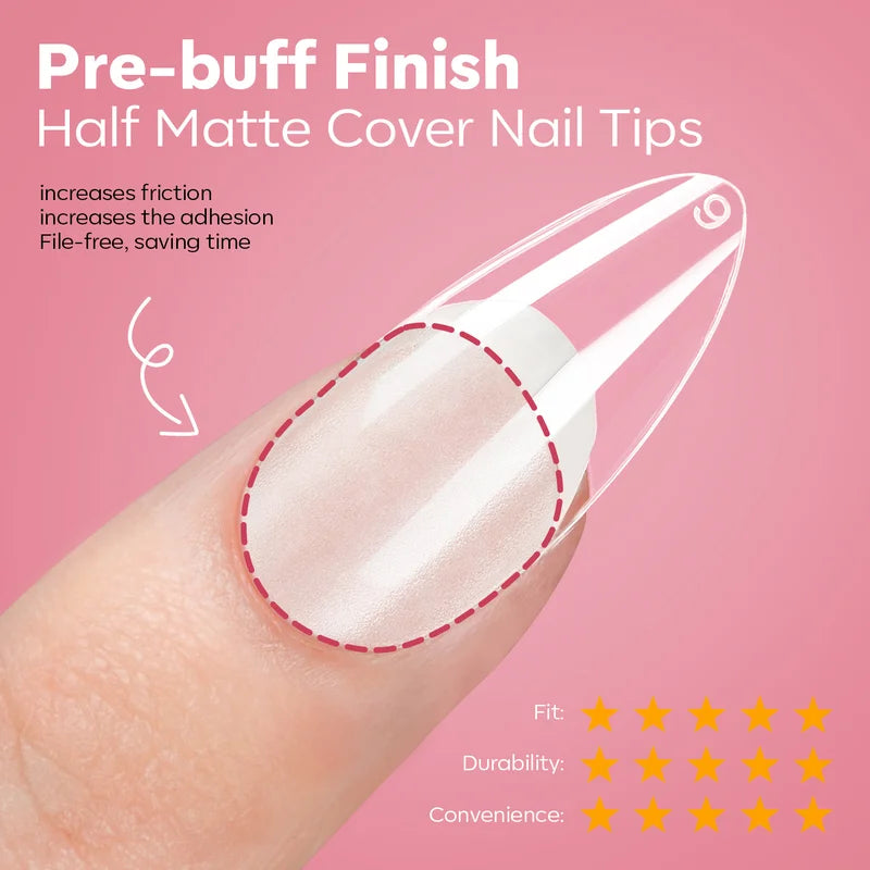 Medium Almond Nail Tips Kit