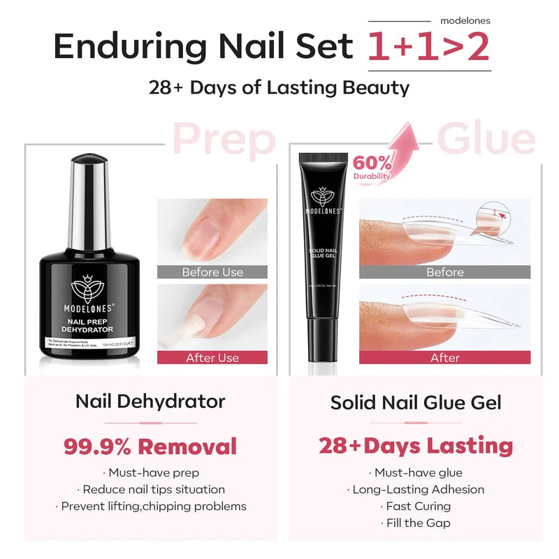 Medium Almond Nail Tips Kit