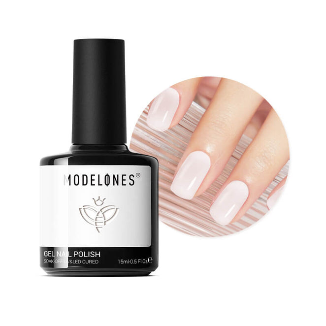 Sheer Milky White - Modelones Gel Nail Polish Inspire Gel 15ml