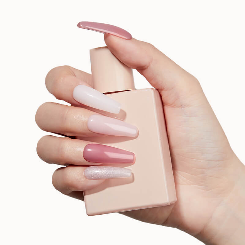 Sheer Dusty Rose - Modelones Gel Nail Polish Inspire Gel 15ml Inspire Gel MODELONES #sheer-dusty-rose