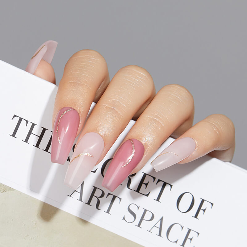 Sheer Dusty Rose - Modelones Gel Nail Polish Inspire Gel 15ml Inspire Gel MODELONES #sheer-dusty-rose