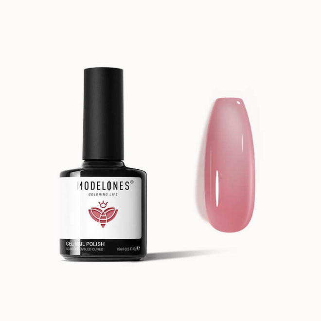 Sheer Dusty Rose - Modelones Gel Nail Polish Inspire Gel 15ml Inspire Gel MODELONES #sheer-dusty-rose
