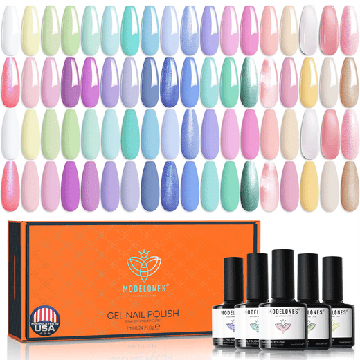 Pastel Paradise - 36PCS Gel Nail Polish Kit