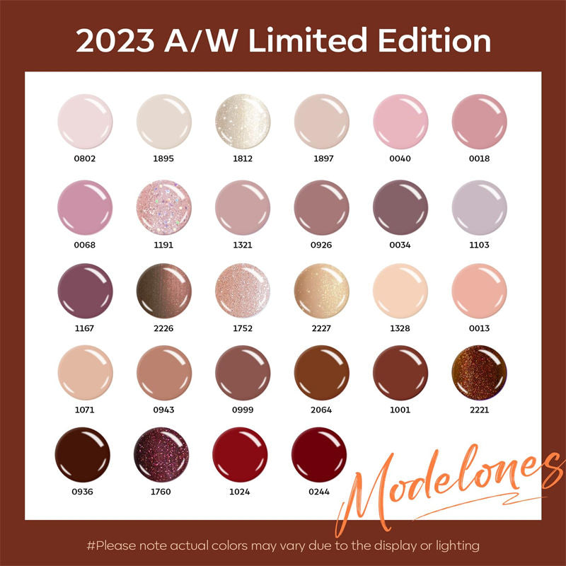Autumn Gradient - 32Pcs 28 Colors Gel Nail Polish Kit 【US ONLY】