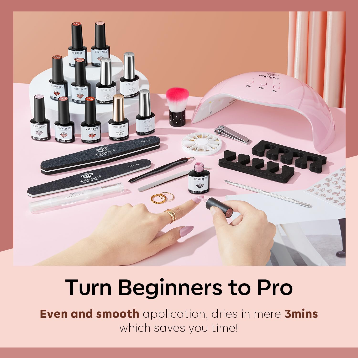 Gentle as Water - 28 Colors Gel Nail Polish Kit【US ONLY】