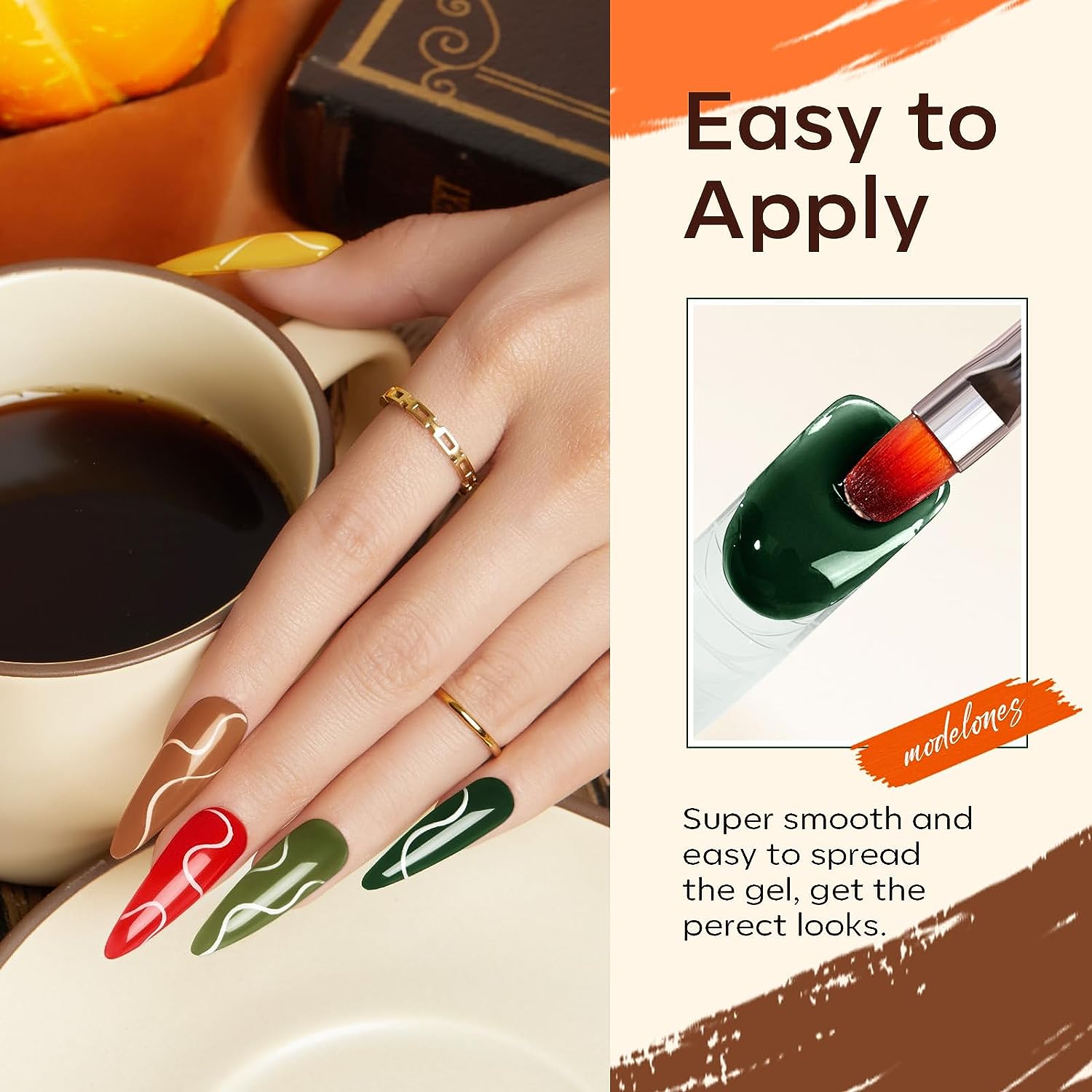 Gorgeous Autumn - 12 Colors Poly Nail Gel Set【US ONLY】