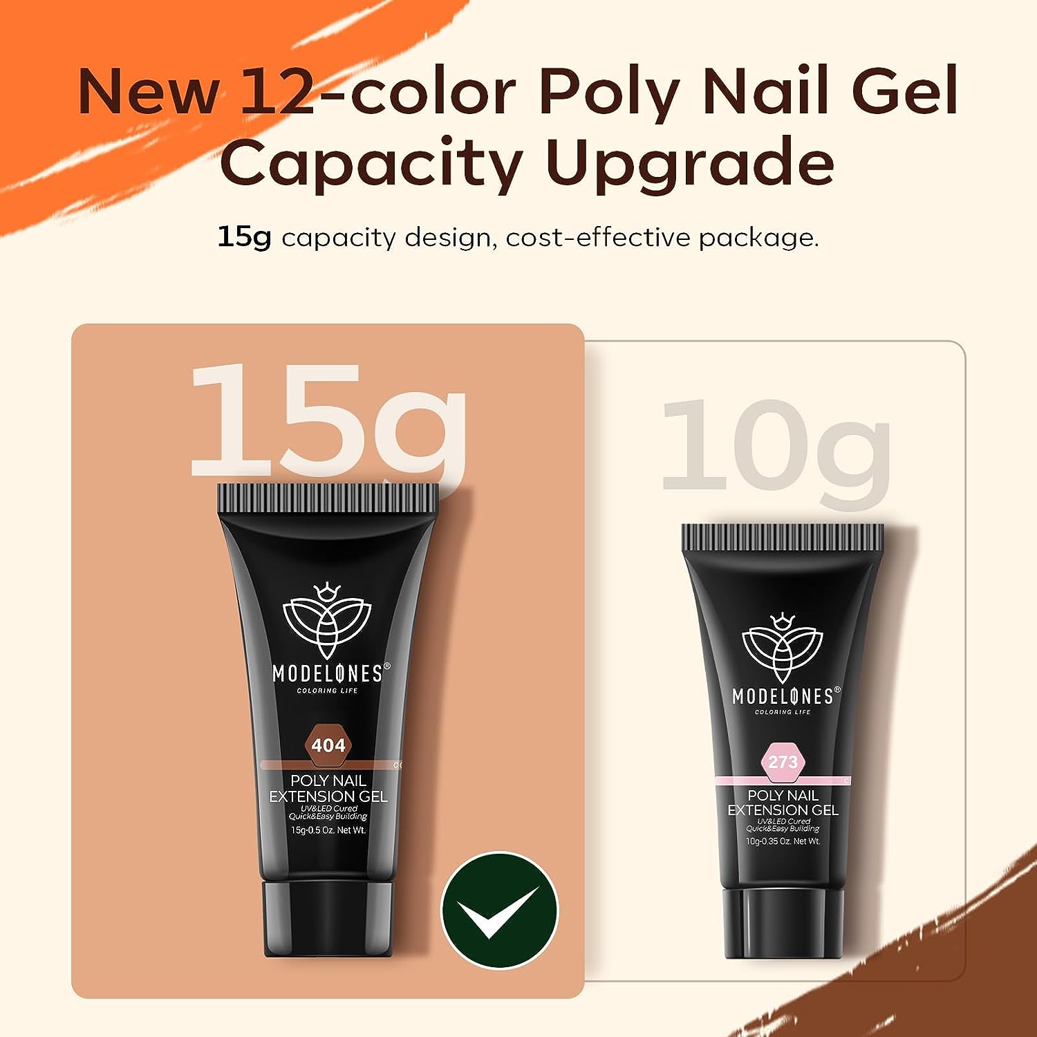 Gorgeous Autumn - 12 Colors Poly Nail Gel Set【US ONLY】