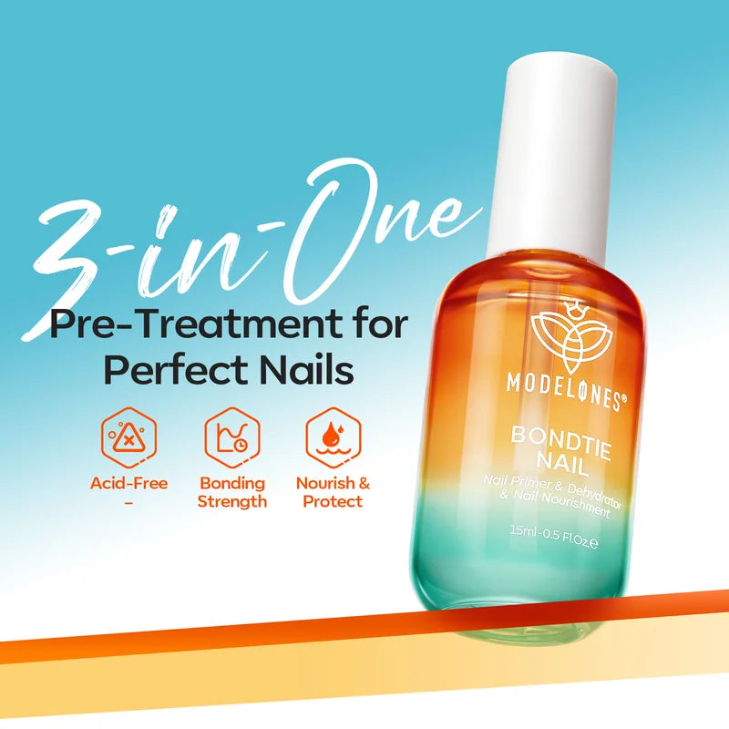 Upgraded 3 in 1 Nail Primer