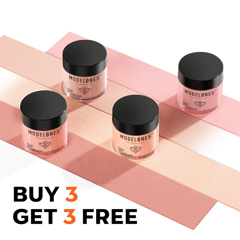 Buy 3 Get 3 Free Single Dipping Powder (0.42 Oz) Dip Powder MODELONES 
