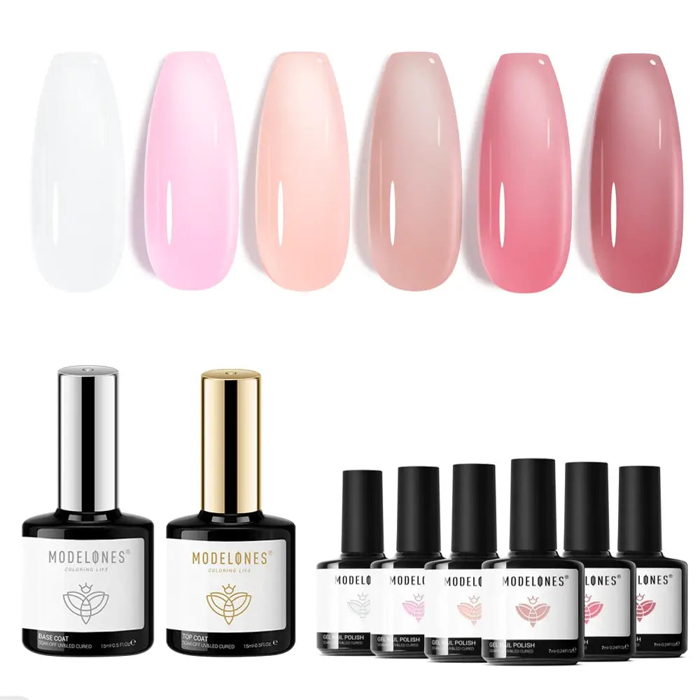 Jelly Chic &Base and Top Coat Kit