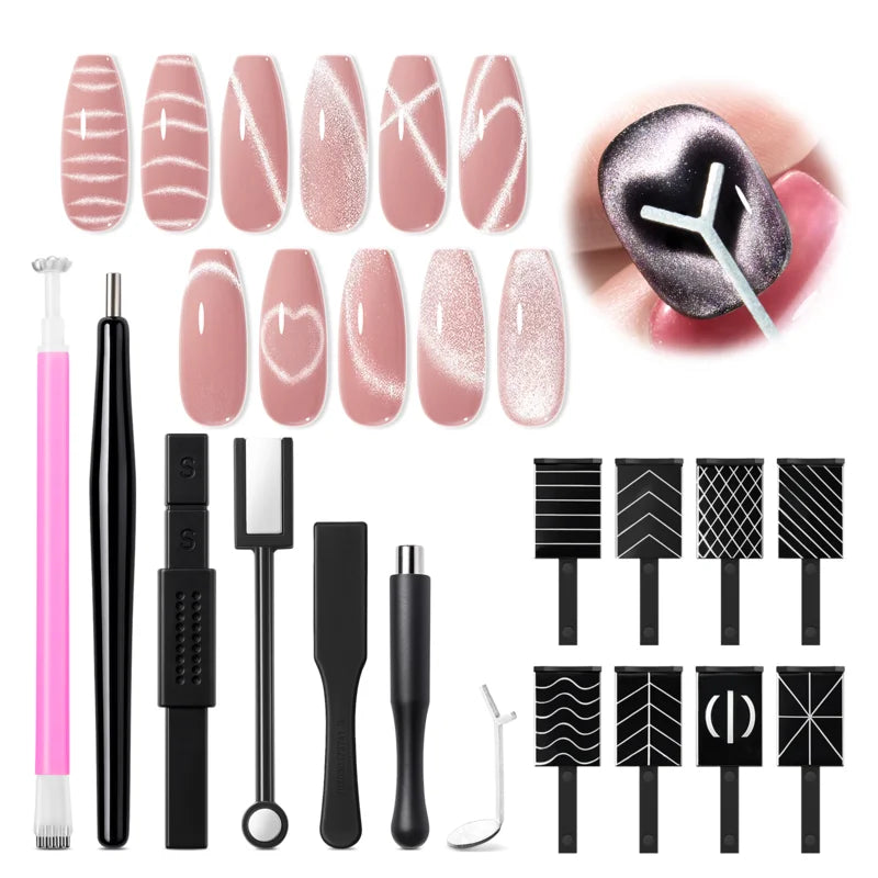 15pcs Cat Eye Magnet Set 1