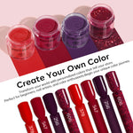 Blood Plum - 19Pcs Dipping Powder Kit Dip Powder Kit MODELONES 