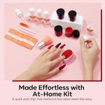 Blood Plum - 19Pcs Dipping Powder Kit Dip Powder Kit MODELONES 