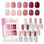 Modelones Pink Hema&Tpo Free Gel Nail Polish Set