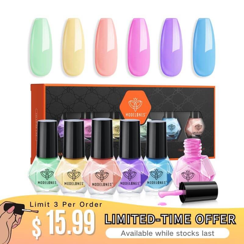 My Youth - 6 Colors Nail Polish Set