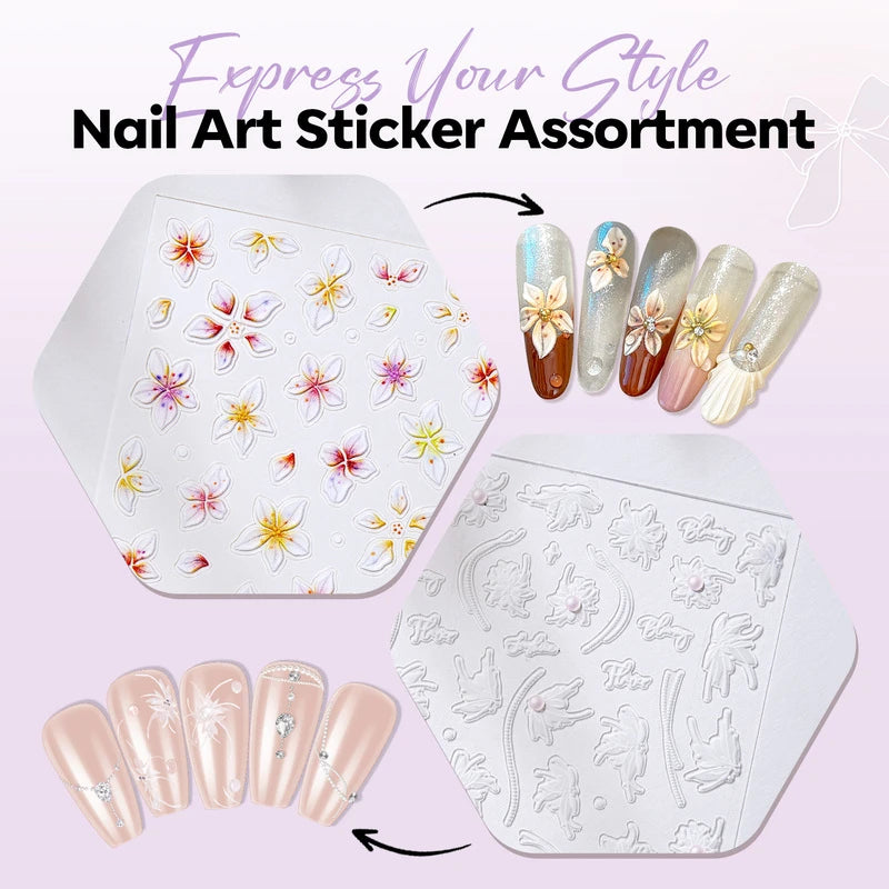 Spring Nail Art Sticker 