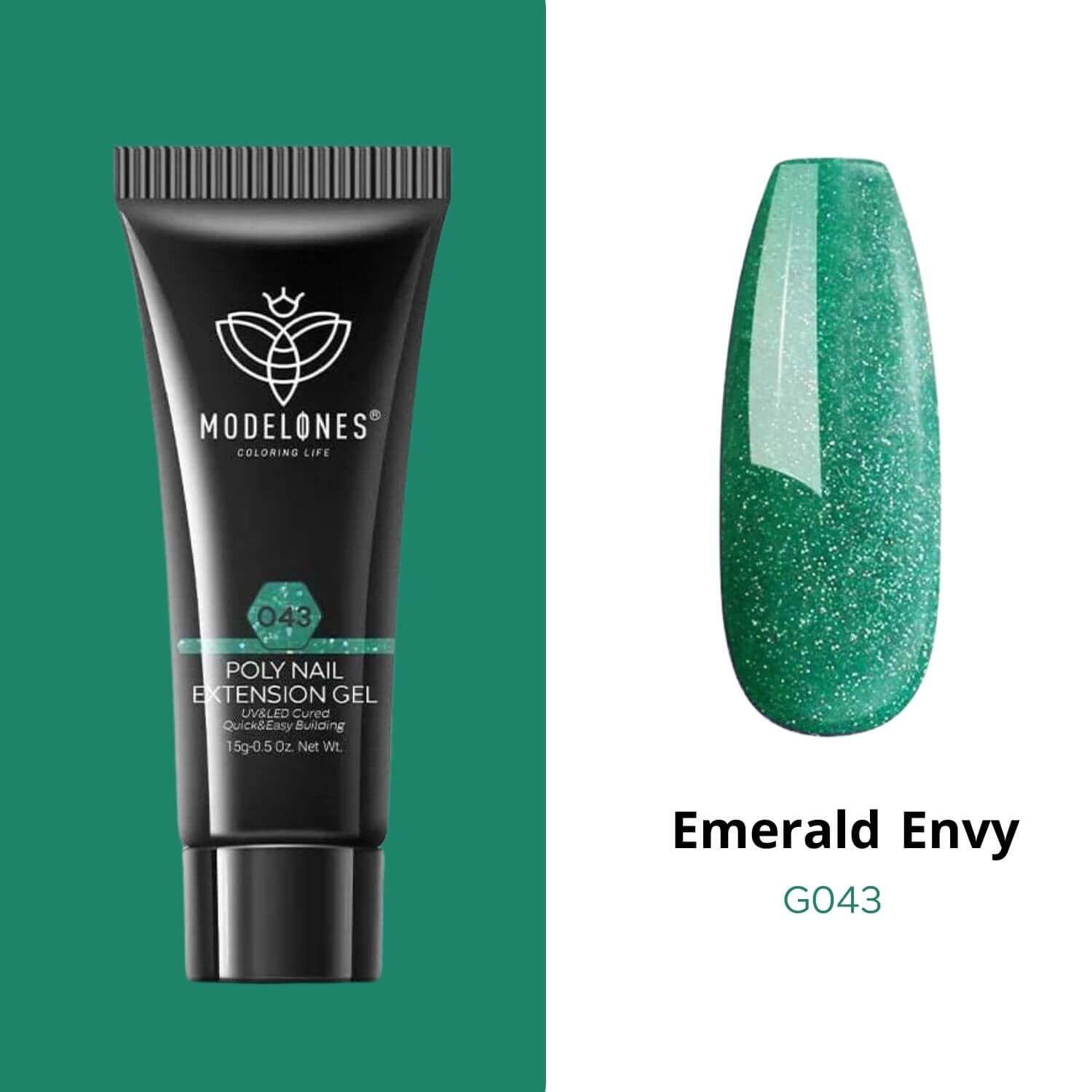 Emerald Envy - Poly Nail Gel  (15g)