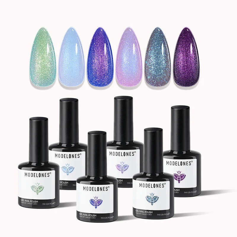 Modelones Gel Polish Set #galaxy-dust