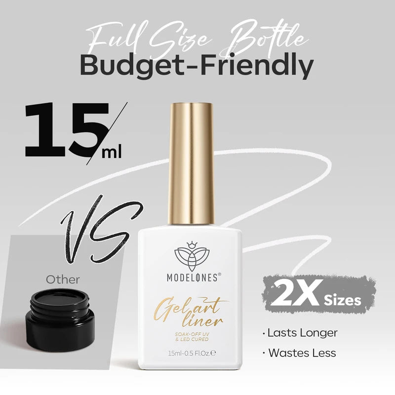 Modelones White Gel Art Liner#white