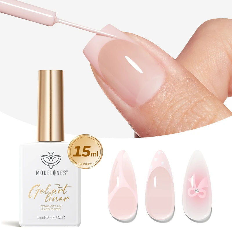 Modelones Pink Gel Art Liner#pink