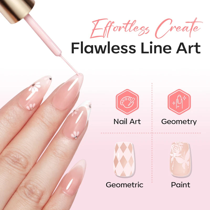 Modelones Pink Gel Art Liner#pink