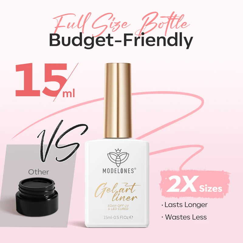 Modelones Pink Gel Art Liner#pink