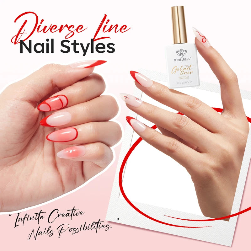 Modelones Red Gel Art Liner#red