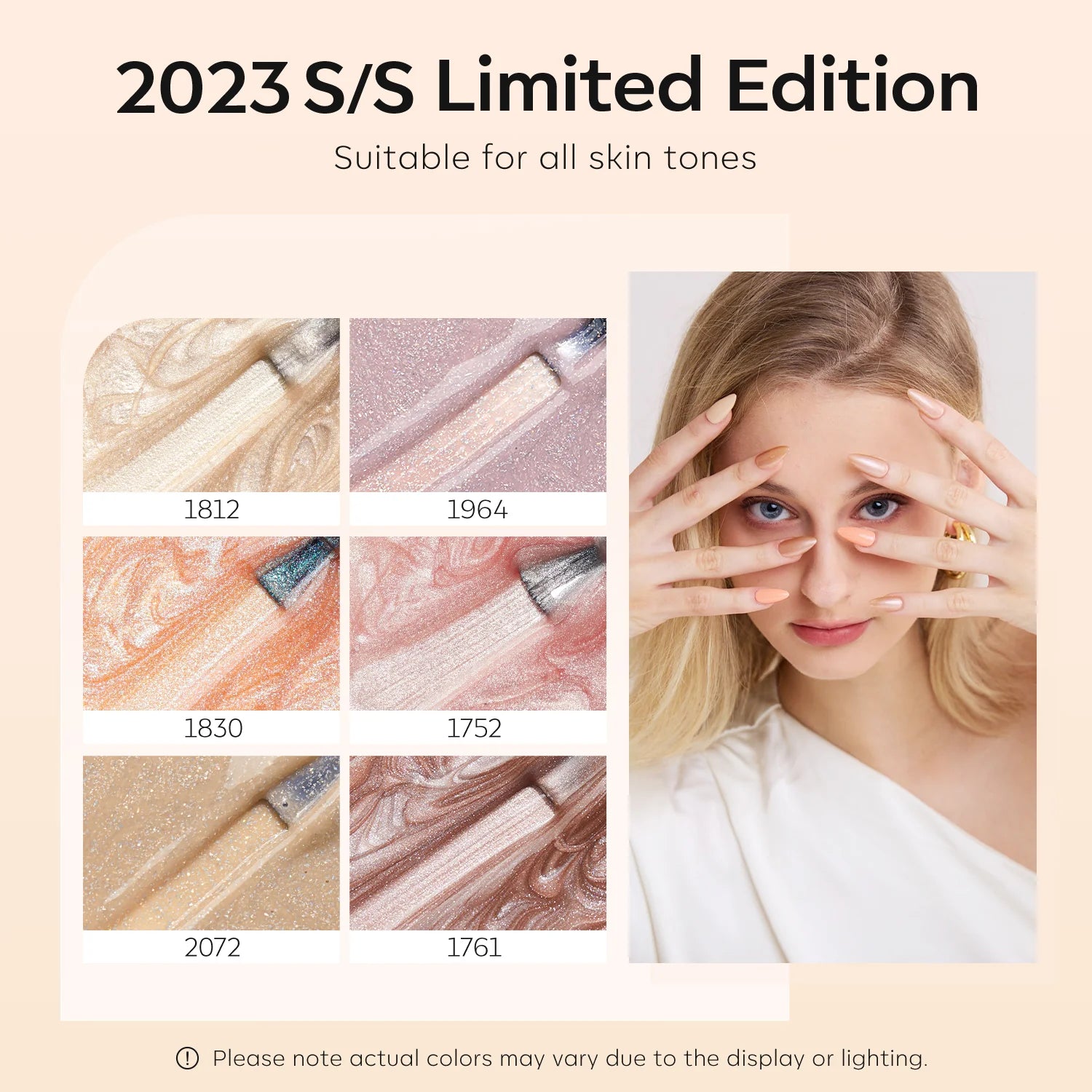 Hazed Haven - 6 Shades Gel Nail Polish Kit With Jelly Silicone Stamp Gel Polish Set MODELONES 