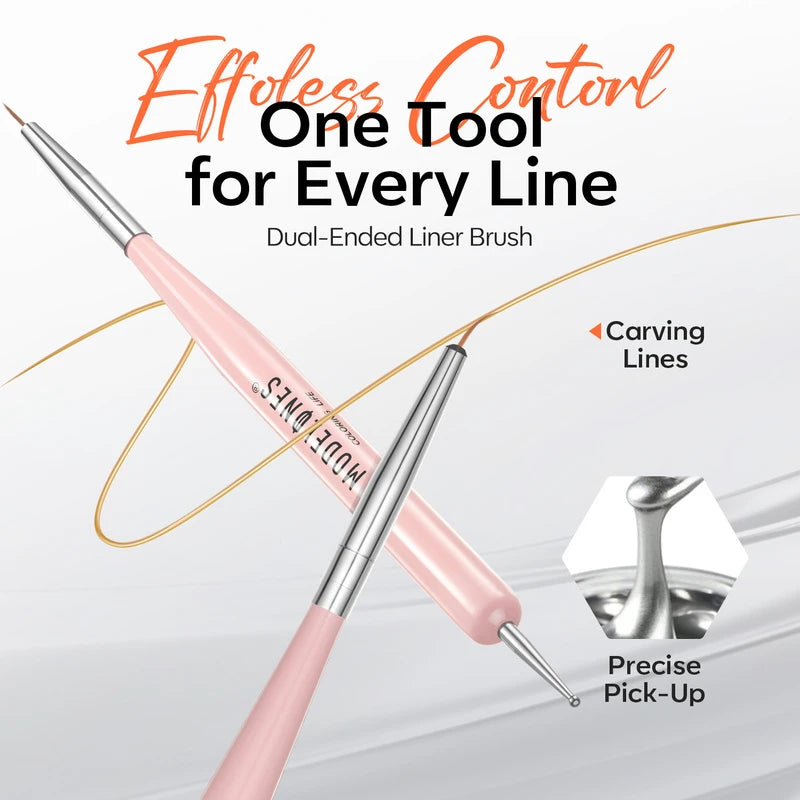 Metallic Gel Art Liner Set