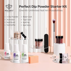 Classic Nude - 11Pcs Dipping Powder All-In-One Kit