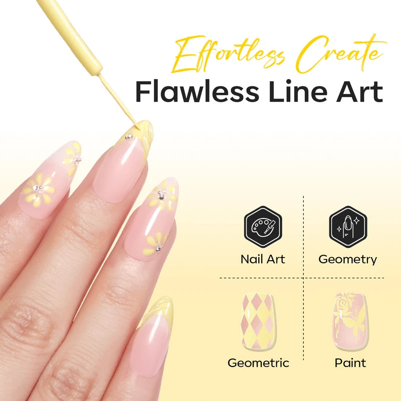 Modelones Yellow Gel Art Liner#yellow